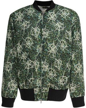Beams Plus Oversize Bomber Jacket Jackets And Coats - Green