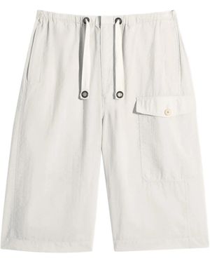 Lemaire Cargo Easy Shorts - White
