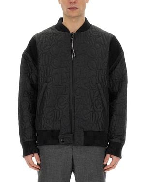 Vivienne Westwood Stripped Cyclist Jacket - Black