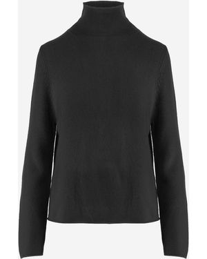 Allude Cashmere Jumper - Black
