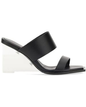 McQueen Alexander Mc Queen Leather Sandal - White