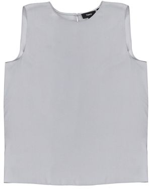 Theory Georgette Top - Grey