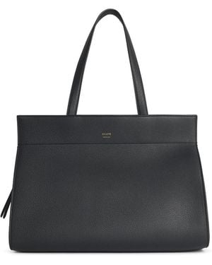 KHAITE 'Crosby' Lear Bag - Black
