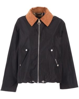 Barbour Weaver Showerproof Jacket - Black