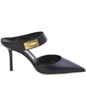 Jimmy Choo Nell Mules 85 - Blau