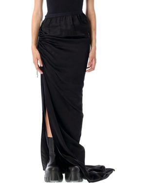 Rick Owens Edfu Skirt - Schwarz