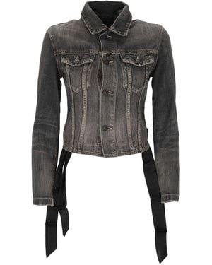 Balenciaga Clothing Jackets Cotton - Black