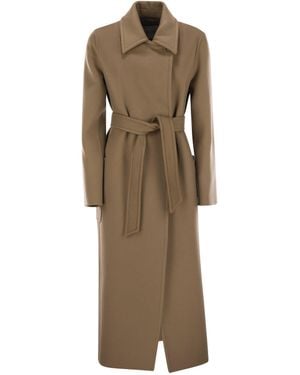 コート Max Mara ARTUR - Cashmere dressing gown coat Max Mara Camel Artur Cashmere Wrap Coat | Liberty