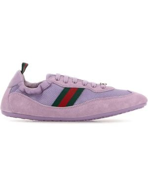 Gucci Shift Sneakers - Purple