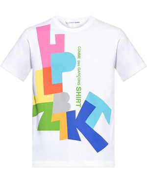 Comme des Garçons T Shirt Knit - White