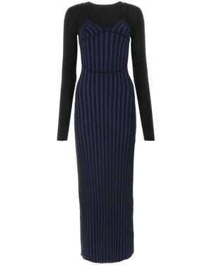 Dion Lee Long Dresses - Blue
