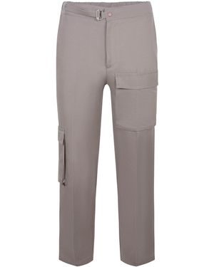 Costumein Pantalon de costume en mélange de linge - Gris
