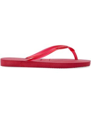 Havaianas Slim Split Flip-Flops - Red
