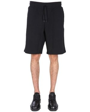 Moschino Relaxed Fit Bermuda Shorts - Black