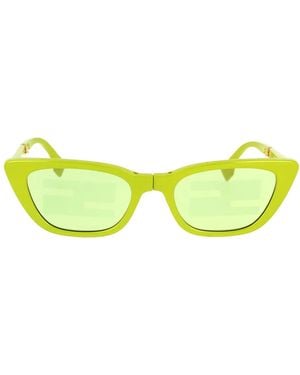 Fendi Fe40089 I Sunglasses - Yellow