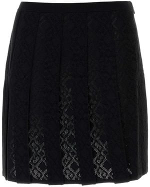 Givenchy Viscose Blend Skirt - Black