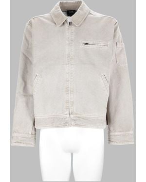 A.P.C. A. P.C. Cotton Sports Jacket - White