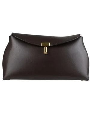 TOTEME T Lock Clutch - Black