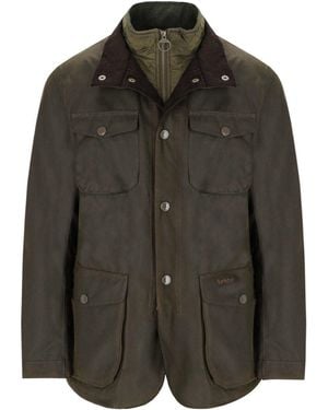 Barbour Ogston Wax Jacket - Black