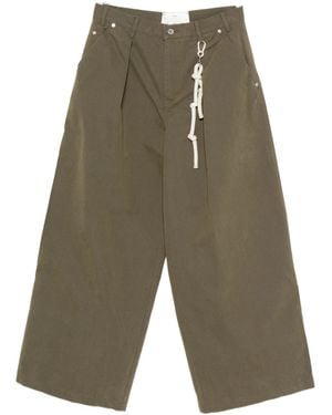 Song For The Mute Super Baggy Pant - Green