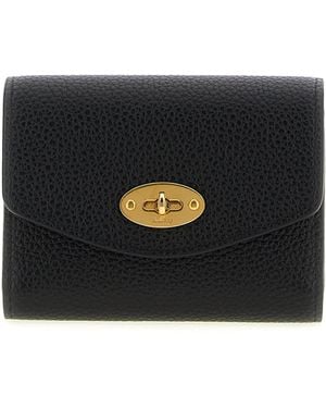 Mulberry 'Darley Concertina' Brieftasche - Schwarz
