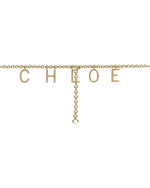Chloé Metal Belt - Metallic