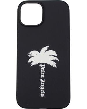 Palm Angels I Phone Case I Phone 15 Polyurethane - Black