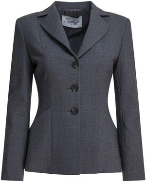 Semler Einreihiger Blazer von - Schwarz