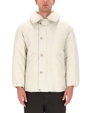 Lemaire Bubble-Collar Puffer Jacket - Natural