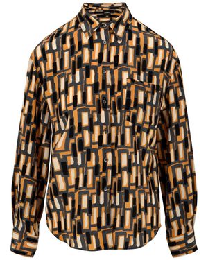 Aspesi Shirts Geel
