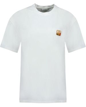 Isabel Marant Hugo Gb Camiseta Algodón Blanco - Azul