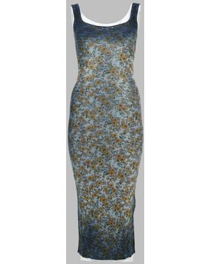 DIESEL Cotton Mini Dress For - Blue