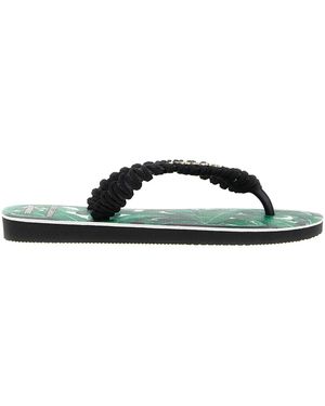 Havaianas X Dolce & Gabbana 'Banano' Sandalen - Schwarz