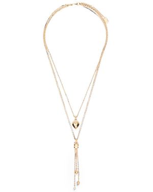 Chloé Paddington Mini-Halskette - Weiß