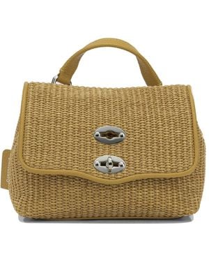 Zanellato "Postina Vimini Baby" Small Hand Bag - Metallic