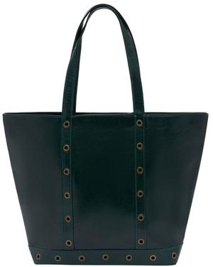 Vanessa Bruno M Zippe Shopper Tasche Leder Grün