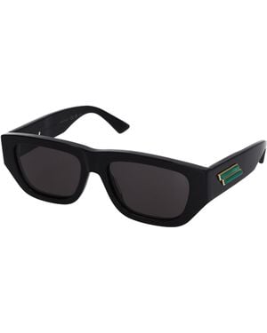 Bottega Veneta Occhiali Da Sole Donna Acetato Nero/Grigio - Black