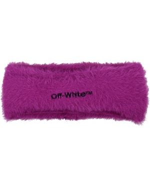 Off-White c/o Virgil Abloh Off-weißes Haarzubehör Frauen Stoff lila/Orchidee