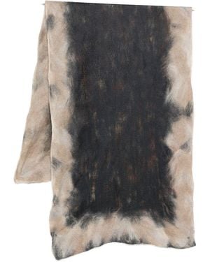 Silvana Manetti Jagged-Edge Scarf - Grey