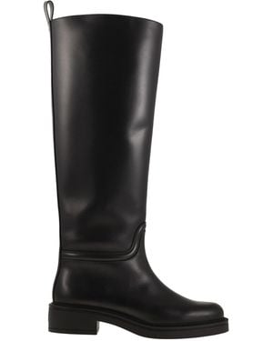 Stuart Weitzman Celia Lederstiefel - Schwarz
