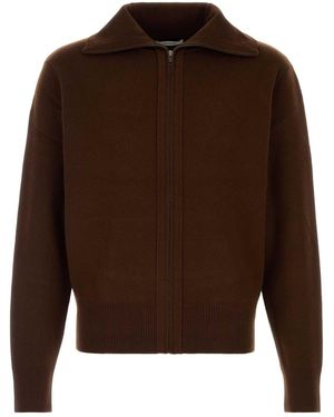 Entire studios Chocolate Stretch Cardigan - Brown