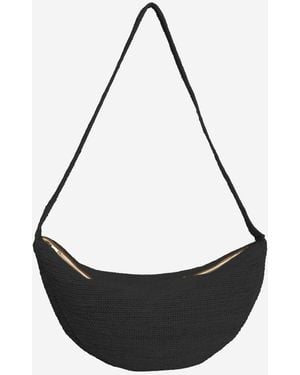 IBELIV Luna Rafia Bag - Black