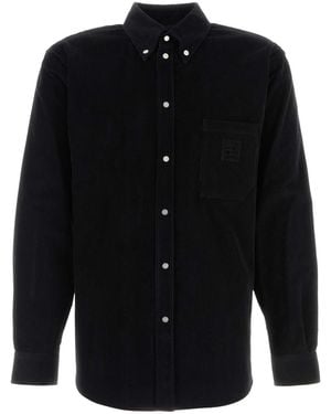 Fendi Corduroy Shirt - Black