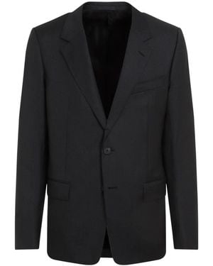 Lanvin Single Breasted Tailored Jacket - Black