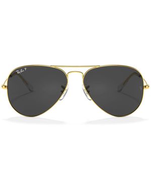 Ray-Ban Gafas De Sol Rb3025 919648 Aviator Gradient Oro/Negro Unisex Polarizado - Gris