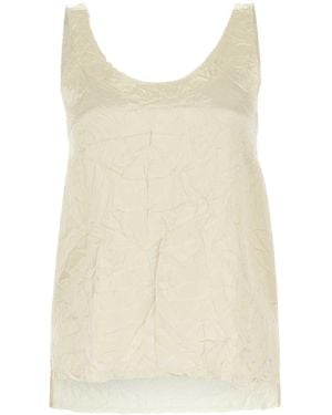 Lanvin Ivory Viscose Top - Natural
