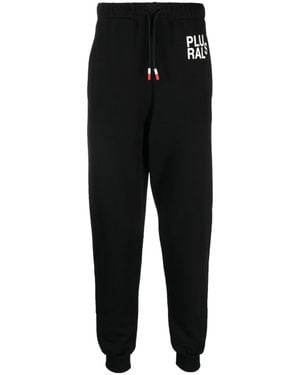 Peuterey Logo Cotton Sweatpants - Black