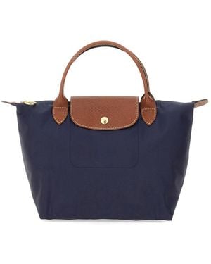 Longchamp Borsa Le Pliage Small - Blue