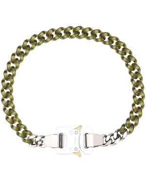 1017 ALYX 9SM Alyx Two-Tone Nylon And Metal Necklace - Metallic