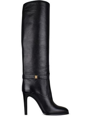 Saint Laurent Diane Boots - Black